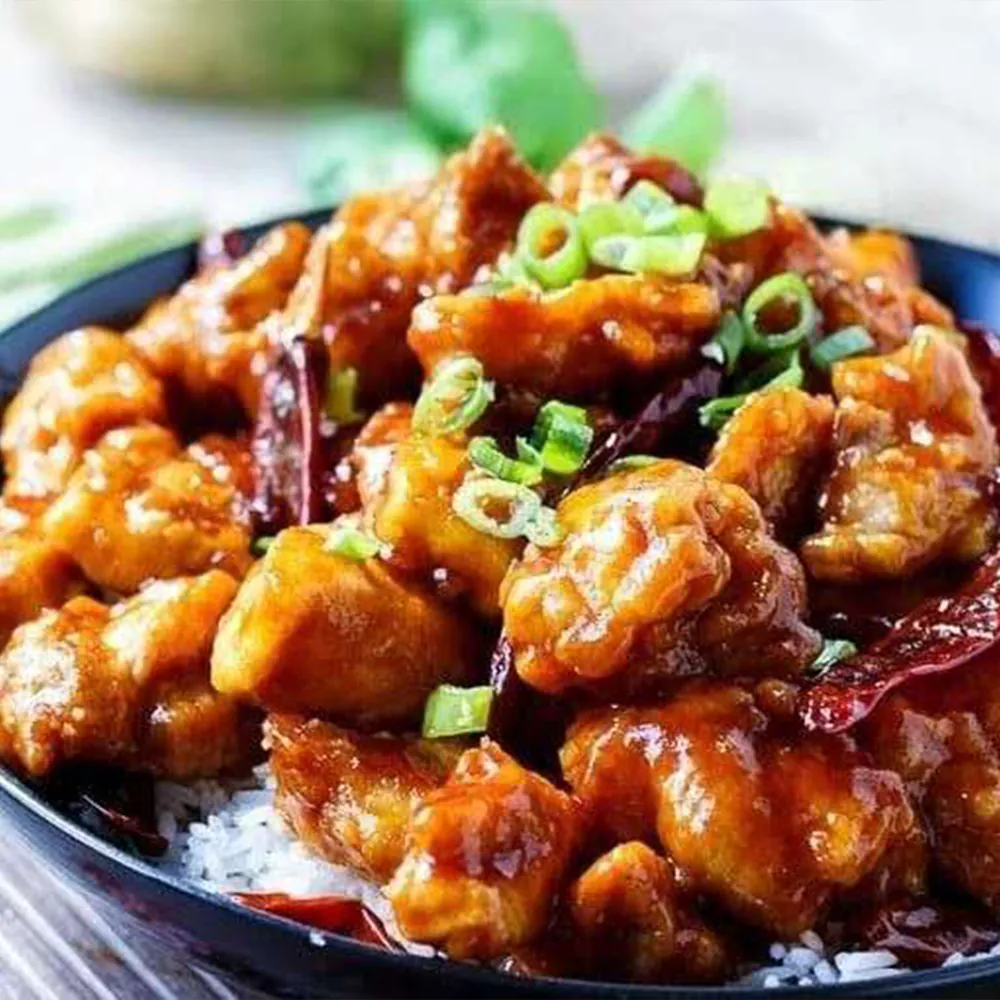 General Tao Chicken at Flaming Dragon Asian Asian Restaurant in North Lauderdale