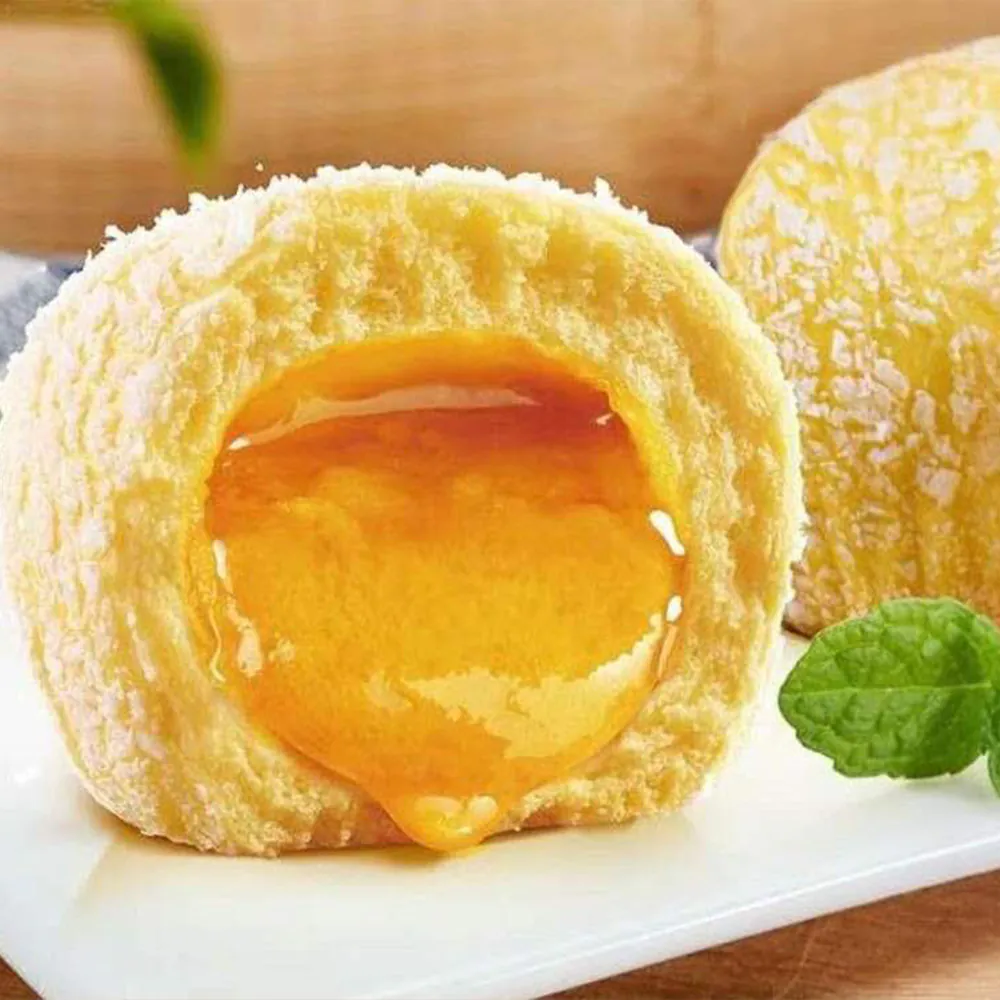 Snowy Custard Lava Bun at Flaming Dragon Asian Restaurant in North Lauderdale